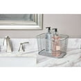 iDesign Vienna Vanity Basket in Silver, Large