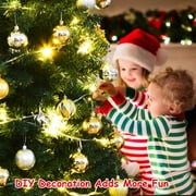 Costway 8Ft PVC Artificial Pencil Christmas Tree Slim Stand Green