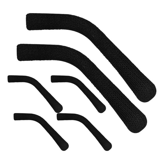 3 Pairs Eye Glass Ear Cushion Eyeglass Cushions for Ears Black