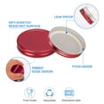 thumbnail image 3 of 20 Pack Metal Mason Jar Lids Wide Mouth Mason Canning Jars Top Food Storage Caps Red, 3 of 7