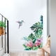 thumbnail image 5 of Calcomanía de pared de planta verde, calcomanía de pared tropical, calcomanía de pared autoadhesiva extraíble, pegatinas de acuarela, calcomanías de pared, decoración del hogar y decoración de la, 5 of 5