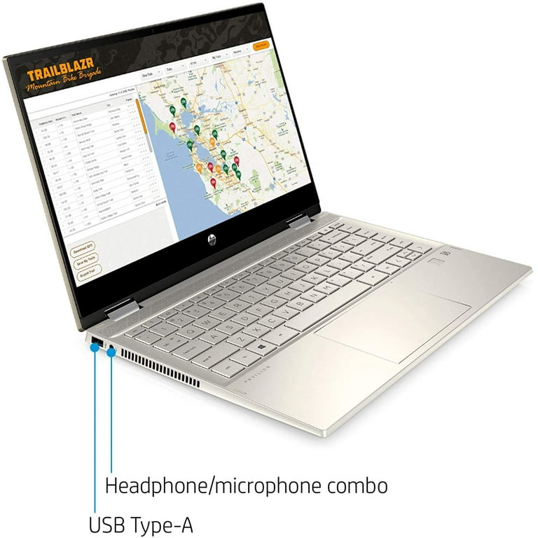 HP Pavilion x360 14m-dw0023dx - Flip design - Core i5 1035G1 HP Pavilion x360 14m-dw0023dx - Flip design - Core i5 1035G1