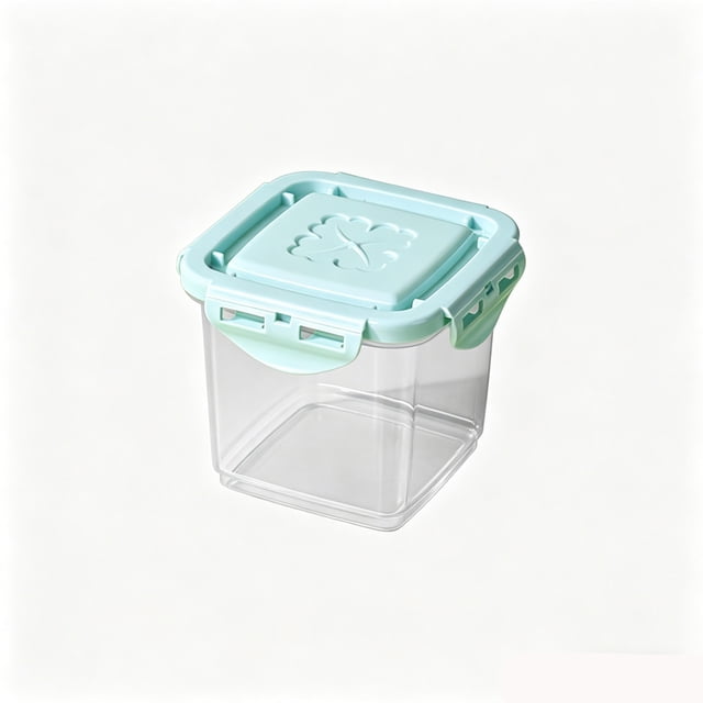 Juego de recipientes de plástico para almacenar alimentos, herméticos, para yogur, pudín y postres. Tarro sellado para aperitivos, pasteles y salsas. Libre de BPA. Tapa transparente. Ideal para