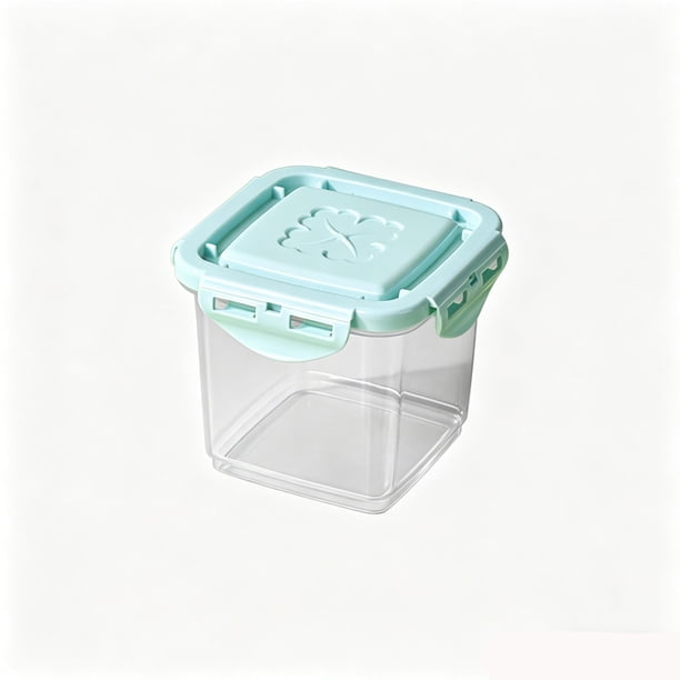 Juego de recipientes de plástico para almacenar alimentos, herméticos, para yogur, pudín y postres. Tarro sellado para aperitivos, pasteles y salsas. Libre de BPA. Tapa transparente. Ideal para