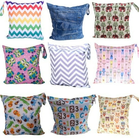 New Waterproof Wet Bag Baby Cloth Diaper Wipes Storage New Waterproof Wet Bag Baby Cloth Diaper Wipes Storage