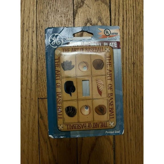 "The Art Of Baseball" Light Switch Cover