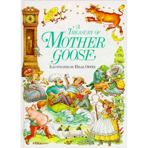 A Treasury of Mother Goose Rhymes (Hardcover)
