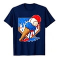 thumbnail image 3 of Gelikeya Boys Baseball Ice Cream T-Shirt, Kids Short Sleeve Crew Neck Tee, Sport Casual Top for Toddler Boys (Navy, 12-13 Years), 3 of 8