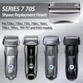 thumbnail image 3 of 70S Electric Shaver Replacement Heads Compatible Shaver 7 Series Electric Shaving, Compatible With 720cc, 730cc, 735s, 750cc, 760cc, 790cc, and 795cc, 3 of 5