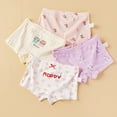 thumbnail image 2 of Yindaity Training Underwear for Girls Girls Brief Kids Soft Underwear Toddler Panties Cotton Undies(Purple,12-14 Years), 2 of 5
