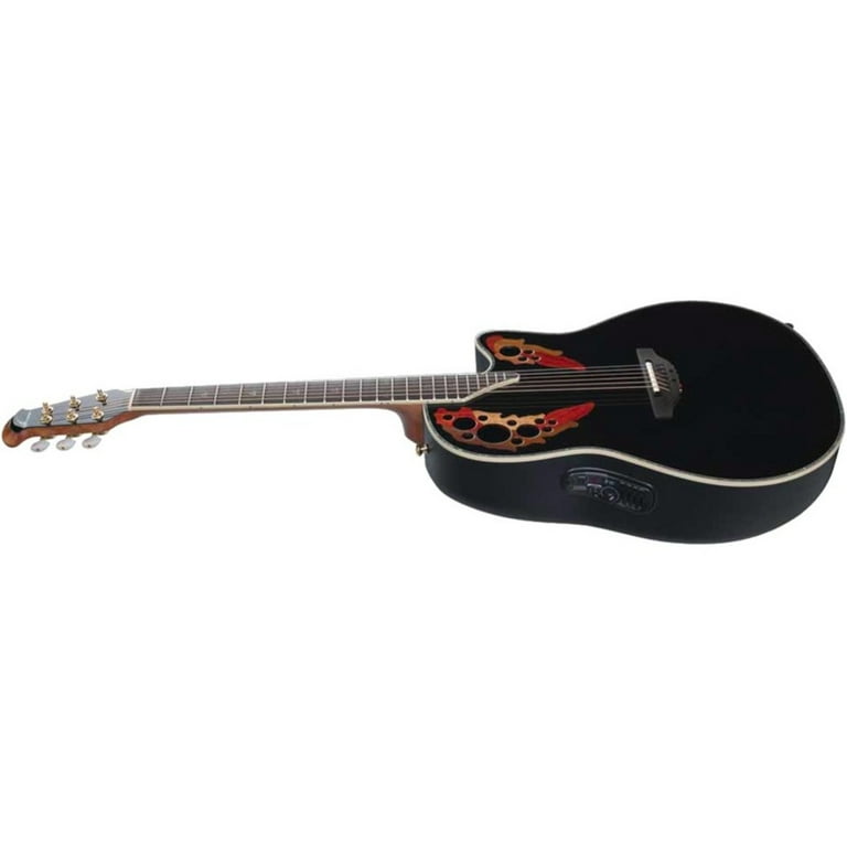 Ovation アコースティックギター グラデーションブラック Ovation Timeless Elite Deep Contour Acoustic-Electric Guitar