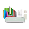 Cricut Explore Air 2 Mint Machine Bundle, Includes 20-pc Vinyl Value Pack & Essential Tool Set