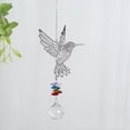thumbnail image 2 of Anuirheih Crystal Hummingbird Hanging Pendant, Sun Catchers Indoor Window Suncatchers for Windows Hanging Outdoor Garden Decoration, 2 of 8