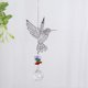 thumbnail image 1 of Fiudx Colgante de Cristal de Colibrí, Diseño Transparente, Impresionante Reflejo de Arcoíris, Decoración para Jardín y Ventana, Reflejo de La Luz Solar, Idea de Regalo Perfecta, Elegante Accesorio pa, 1 of 3