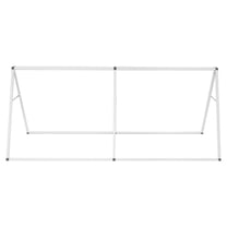 Double Sided Poster Display Stand, Horizontal Floor Standing Display Banner Stand, A-Frame Poster Stand 210*90cm/7*3ft