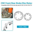 thumbnail image 3 of mmirethe 1/2/3 High Carbon Stainless Steel Brake Discs For Efficient Performance Durable And Reliable front brake disc 1 Pc, 3 of 6