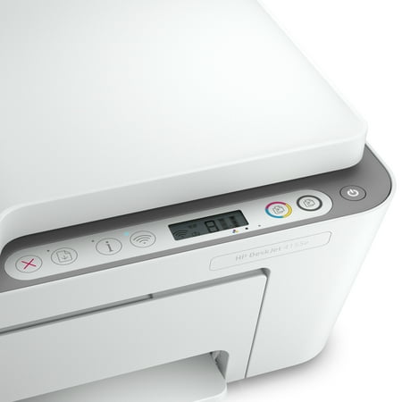HP - DeskJet 4155e Wireless All-In-One Inkjet Printer with 3 months of Instant Ink Included with HP+ - White
