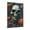 12" x 16", variant on Vintage Halloween Skeleton, pumpkin Canvas Wall Art Painting,Horror Creepy Dark Poster, Halloween Gothic Artwork Picture Print Decor, Spooky Ghost Wall Decor for Bar Living Room Bedroom Party Framed
