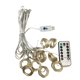 thumbnail image 2 of 200LED Cadena de luces de alambre de cobre 8 modos USB Powered Control remoto Cadena de luz Boda Hogar Decoración navideña Inevent HA2085-07B, 2 of 2