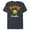Navy Heather, variant on Disney PIXAR Mike Wazowski Maybe Tomorrow - Short Sleeve Blended T-Shirt for Adults - Customized-Dark Heather