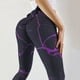 thumbnail image 5 of Puntoco Mujeres Impresión Cintura alta Estiramiento Strethcy Fitness Leggings Pantalones de yoga Puntoco Puntoco-6114, 5 of 6