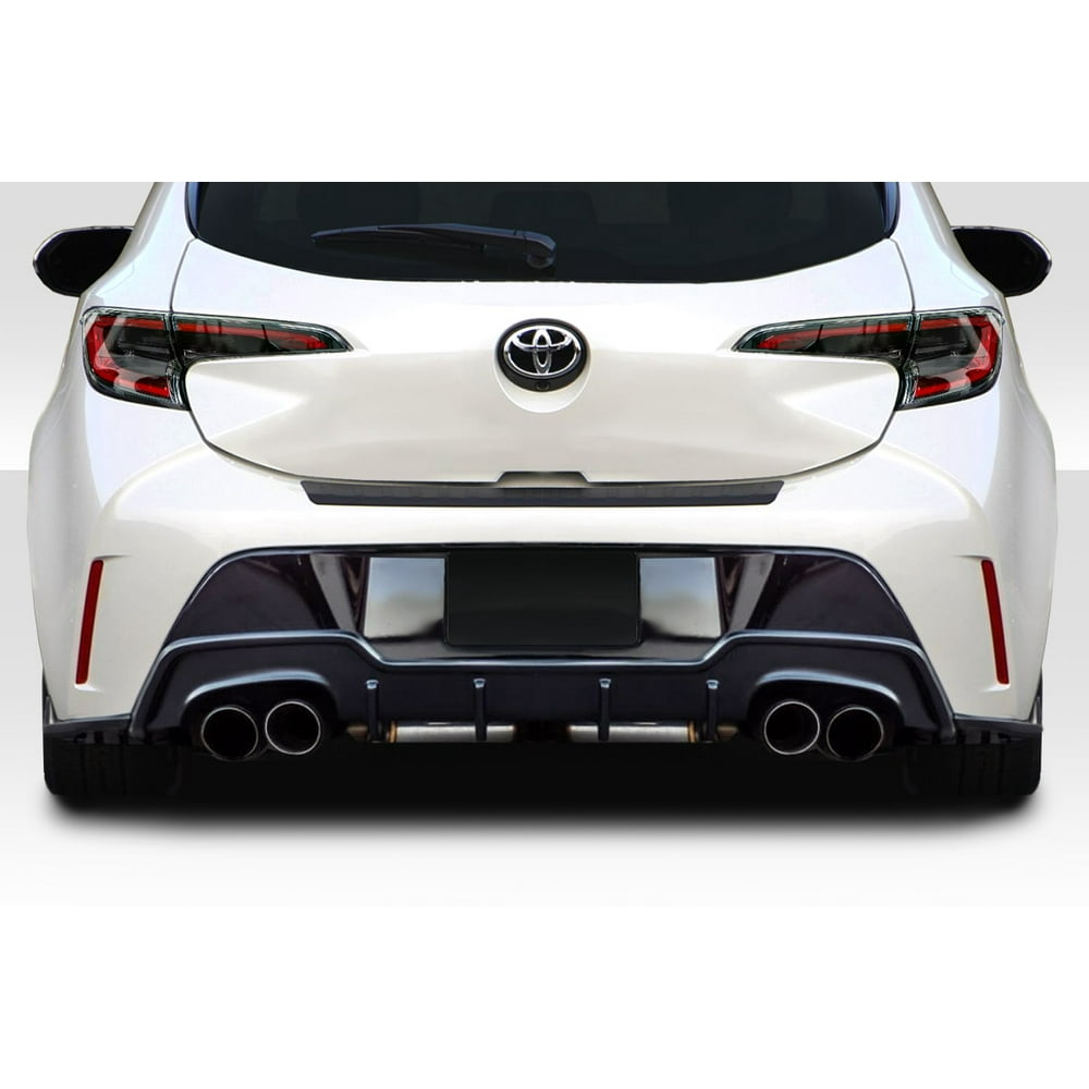 20192021 Toyota Corolla Hatchback Duraflex A Spec Rear Diffuser 3