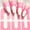 Pink, variant on Nail Oil Spill Prevention U Shaped Stickers for Manicure at Home Salon Quality Decals Easy Application
