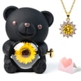 thumbnail image 1 of Set de regalo Mountova Oso Negro con Collar de Girasol y Caja, 1 of 7