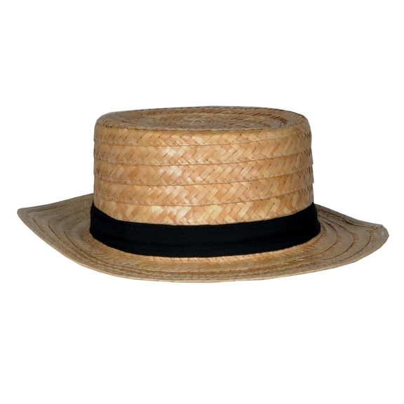 Straw Skimmer Hat, (Pack of 12)
