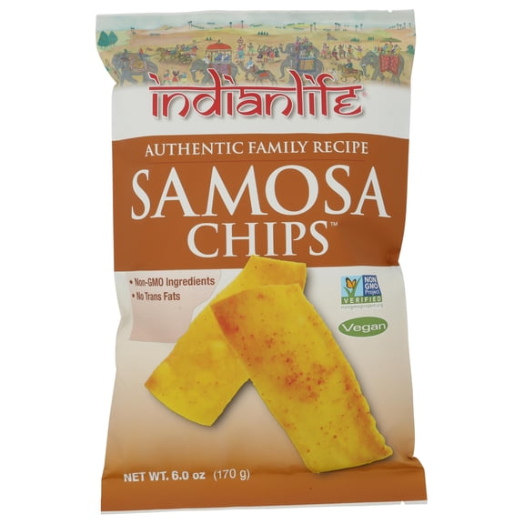 Indianlife - Savory Pretzel Samosa Snack - 6 OZ, Case of 12