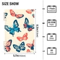 thumbnail image 2 of FORMRS 1-Subject Spiral Notebook 8" x 5" College Ruled 60 Refillable Sheet, 2 Pack, Green Butterflies, 2 of 7
