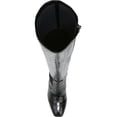 thumbnail image 4 of Franco Sarto Women's Talfer Knee High Boot Black Croc 10M, 4 of 5