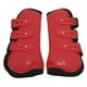 thumbnail image 4 of Botas protectoras para pezuñas de caballo, 2 piezas, tendón delantero de caballo, protector de pierna delantera de caballo, protección segura de PU para piernas construida para el futuro, 4 of 12