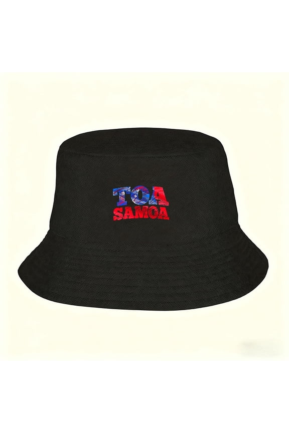 1 Samoa-themed fisherman hat, a hat with a Samoa cultural style, outdoor sun hat, fashionable casual hat, sports sun protection hat, trendy personalized hat, suitable for daily travel and activities