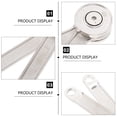 thumbnail image 4 of unbranded 1Jgo De Soporte Para De Muebles Plata Durable Con Bisagras Silenciosas Y Ajustables, 4 of 5