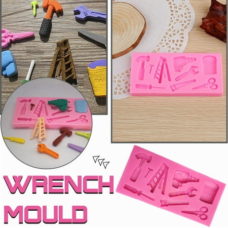 

PhoneSoap Plaster Hardware Tool DIY Modeling Chocolate Silicone Cake Cake Mould red