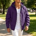 thumbnail image 2 of Tqyyweavej Mens Rain Jacket Waterproof Windproof Outdoor Raincoat with Zip Pocekts Hooded Drawstring Windbreaker for Hiking, Cycling, Fishing, 2 of 10