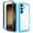 Lightblue, variant on Allytech Clear Case for Samsung Galaxy S24, Soft TPU + Rugged PC Back Case, Ultra Slim Lightweight Shockproof Bumper Anti-Drop Screen Camera Protection Stylish Transparent Shell - Rose