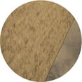 thumbnail image 1 of Ahgly Company Machine Washable Indoor Round Transitional Sienna Brown Area Rugs, 5' Round, 1 of 7