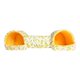 thumbnail image 1 of Túnel para hámster, nido para esconderse, jaula cálida, accesorios, tubo para cobayas, túnel para esconderse piña amarilla, 1 of 9