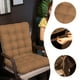 thumbnail image 4 of Cojín reclinable grueso Cojín para silla de siesta Cojín para silla plegable Cojín para asiento, 4 of 6