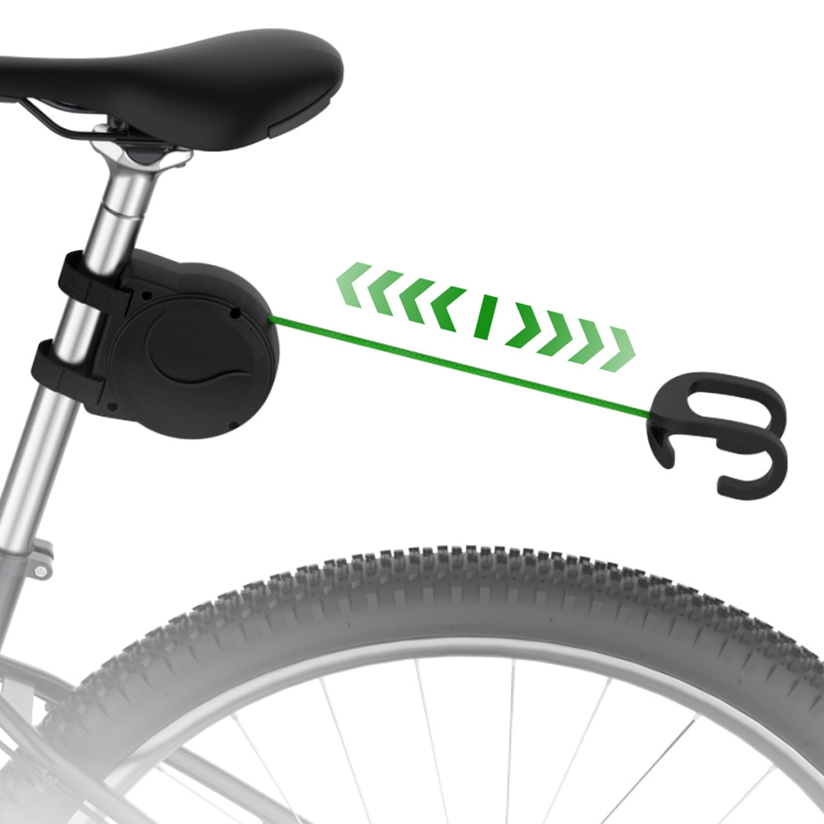 ruhuadgb Kids Bike Tow Rope Retractable Bicycle Traction Rope Lightweight Toddler Bike Attachment to Adult Bike Easy-to-Use Bike Trailer Strap for Outdoor Cycling Adventures