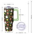 thumbnail image 2 of 30oz Christmas Tree Tumbler with Straw Lid Double Wall Stainless Steel Cup Gifts for Women Men Holiday, 2 of 5
