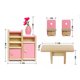thumbnail image 4 of Mini modelo de muebles no tóxicos 1/12 accesorios de casa de muñecas de madera (comedor), 4 of 7