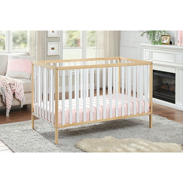 Baby Cache Deux Remi Island 3 In 1 Convertible Crib Do Re Me In Natural White Walmart Com
