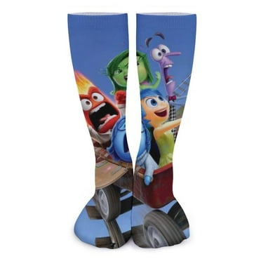 Inside Out Thick Stockings Casual Socks for Men Women Durable Comfort Calf Socks Soft Elastic Crew Socks 15.7"