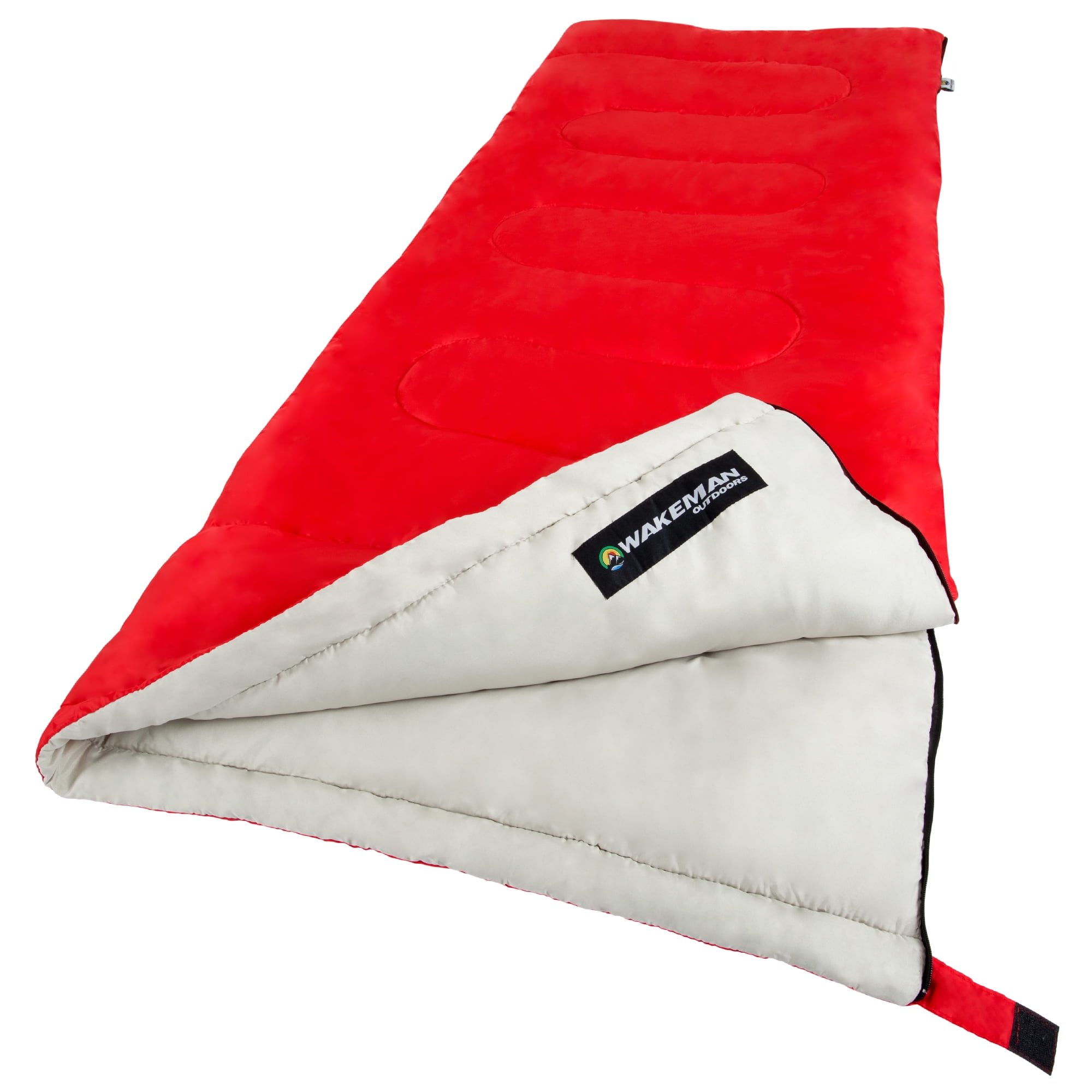 Zone Tech Double Camping Sleeping Bag with 2 Pillows – 3-4 Season 