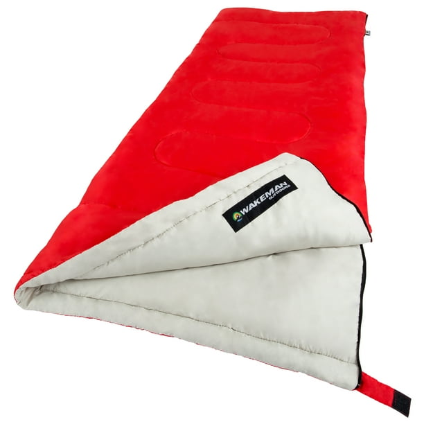 Sleeping Bag 2Season with Carrying Bag for Adults and Kids Spirit Lake Sleeping Bag for