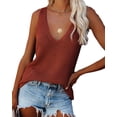 thumbnail image 2 of V-Neck Women Casual Knit Tops Sweater, 2 of 5