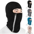 thumbnail image 3 of Pink Face Mask Winter Cycling With Fleece Lining Cold And Windproof Construction For Motorcycle Outdoor Activities And Full Face Protection All Day Free Size, 3 of 3